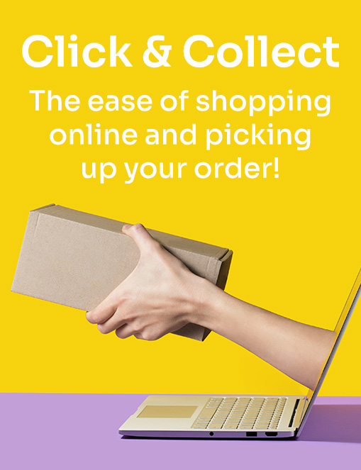 Pakstat offers the option to Click and Collect