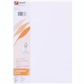QUILL LINEN BOND BOARD 216GSM A4 WHITE PACK 25