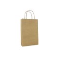 KRAFT CARRY BAG SMALL 340 X 255 X 100MM EA  PK50 CTN250