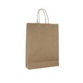 KRAFT CARRY BAG MEDIUM 420 X 310 X 100MM EA  PK50CTN 250