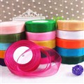 ORGANZA RIBBON 25MM ROLL