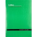 COLLINS A24 SERIES ANALYSIS BOOK 13 MONEY COLUMN FEINT RULED STAPLED 24 LEAF A4 GREEN