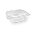 48OZ PET HINGED RECTANGLE CONTAINER SLV50 CTN200