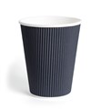 12OZ BLACK RIPPLE CUP SLV 40 CTN 1000