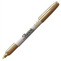 SHARPIE PERMANENT MARKER BULLET FINE 10MM METALLIC GOLD 