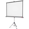NOBO PROJECTION SCREEN 1610 TRIPOD 81 INCH 1750 X 1150MM WHITE