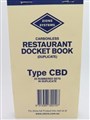 CBD REST DOCKET BOOK CARBONLESS