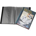 COLBY DISPLAY BOOK NONREFILLABLE INSERT COVER 30 POCKET A4 BLACK