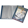 COLBY DISPLAY BOOK NONREFILLABLE INSERT COVER 30 POCKET A4 NAVY