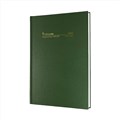 COLLINS 24M4P40 FINANCIAL YEAR DIARY 2 DAYS TO PAGE A4 GREEN
