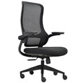 MONDO COLT CHAIR MESH BACK WITH ARMS BLACK