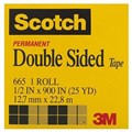 SCOTCH 665 DOUBLE SIDED TAPE 127MM X 228M