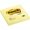POSTIT 654 ORIGINAL NOTES 76 X 76MM CANARY YELLOW