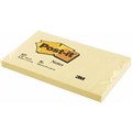 POSTIT 655 ORIGINAL NOTES 76 X 127MM YELLOW PACK 12
