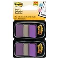 POSTIT 680PU2 FLAGS PURPLE TWIN PACK 100