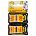 POSTIT 680SH2 SIGN HERE FLAGS YELLOW TWIN PACK 100