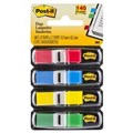 POSTIT 6834 MINI INDEX FLAGS PRIMARY ASSORTED PACK 140