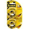 SCOTCH DM2 DOUBLE SIDED TAPE ON DISPENSER 127MM X 114M PACK 2
