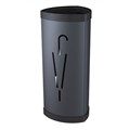 ALBA UMBRELLA STAND STEEL BLACK