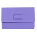 BANTEX DOCUMENT WALLET MANILLA 230GSM PURPLE