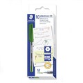 STAEDTLER 430 STICK BALLPOINT PEN MEDIUM GREEN BOX 10