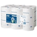 TORK 472193 T9 SMARTONE MINI TOILET ROLL 2PLY 1116M WHITE CARTON 12
