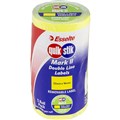 QUIKSTIK MARK II PRICING GUN LABEL REMOVABLE 1000 LABELSROLL 23 X 16MM FLUORO YELLOW PACK 5