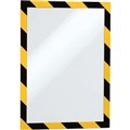 DURABLE DURAFRAME SECURITY FRAME A4 YELLOWBLACK PACK 2