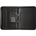 SPIRAX ZIPPERED COMPENDIUM 2 RING A4 BLACK