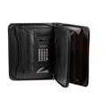 SPIRAX EXECUTIVE ZIPPERED COMPENDIUM A4 BLACK