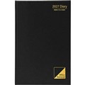OFFICE NATIONAL 57ECPBKON DIARY  WEEK TO VIEW A5 BLACK