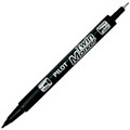 PILOT SCATM DUAL NIB PERMANENT MARKER 0405MM BLACK BOX 12