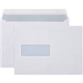 CUMBERLAND C5 ENVELOPES SECRETIVE POCKET WINDOWFACE STRIP SEAL LASER 90GSM 162 X 229MM WHITE BOX 500