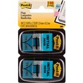 POSTIT 680IH2 INITIAL HERE FLAGS BLUE TWIN PACK 100