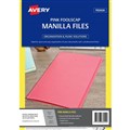 AVERY 88252 MANILLA FOLDER FOOLSCAP PINK PACK 20