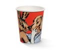 8OZ  SW  CUP ART PRINT PLA LINED SLV 50 CTN 1000