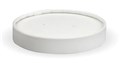 8OZ WHITE PAPER BOWL LID SLV25 CTN500