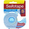 SELLOTAPE DOUBLE SIDED TAPE WITH DISPENSER 18MM X 15M