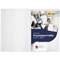 MARBIG PROFESSIONAL PRESENTATION FOLDER A4 MATTE WHITE PACK 50