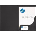 MARBIG PROFESSIONAL PRESENTATION FOLDER A4 MATTE BLACK PACK 20