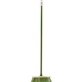 CLEANLINK OUTDOOR METAL HANDLE BROOM 1200MM GREEN