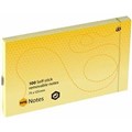MARBIG REPOSITIONAL NOTES 100 SHEET 75 X 125MM YELLOW PACK 12