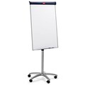 NOBO BARRACUDA MOBILE EASEL WHITESILVER