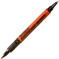 ARTLINE ELECTRICIANS DUAL NIB PERMANENT MARKER BULLET 0410MM BLACK