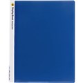 MARBIG DISPLAY BOOK NONREFILABLE INSERT COVER 20 POCKET A4 CLEARBLUE