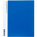 MARBIG DISPLAY BOOK NONREFILLABLE SPINE INSERT 40 POCKET A4 BLUE