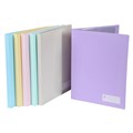 MARBIG DISPLAY BOOK NONREFILABLE 20 POCKET A4 PASTEL ASSORTED