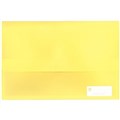 MARBIG POLYPICK DOCUMENT WALLET FOOLSCAP YELLOW