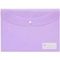 MARBIG DOCULOPE WALLET BUTTON CLOSURE PP A4 PASTEL PURPLE
