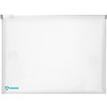 MARBIG PROFESSIONAL ANTIMICROBIAL DOCUMENT WALLET ZIP CLOSURE PP A4 CLEAR
